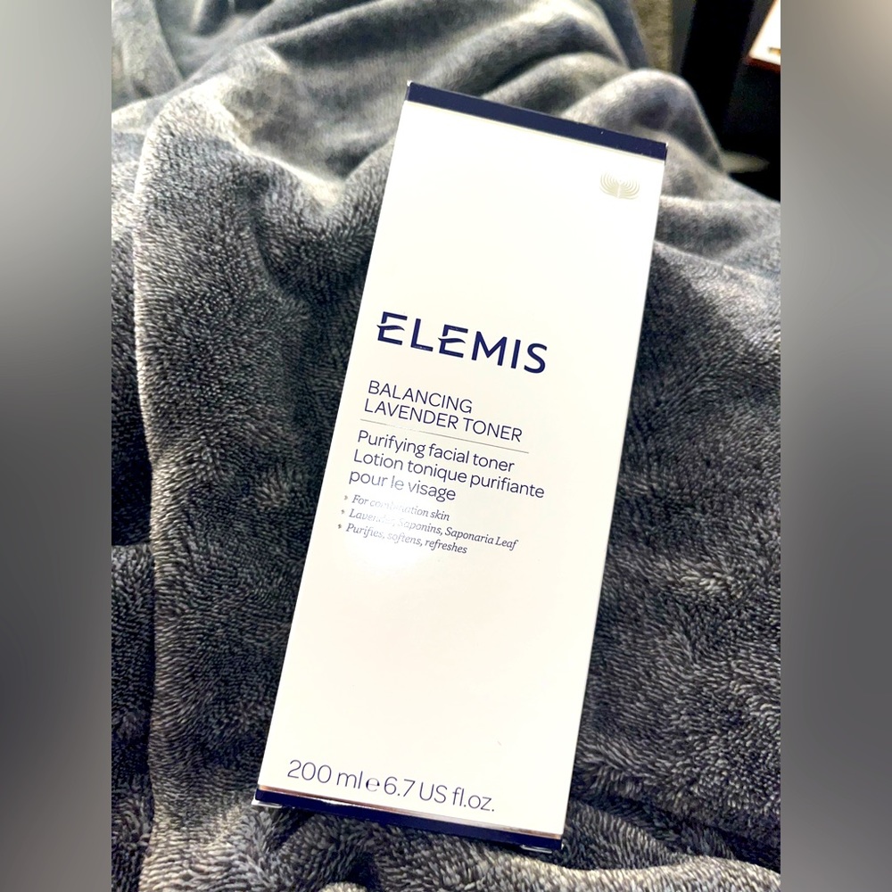 Elemis balancing lavender toner.